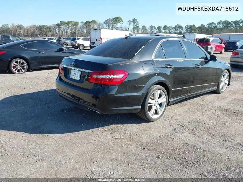 WDDHF5KBXDA718612 2013 Mercedes-Benz E 350