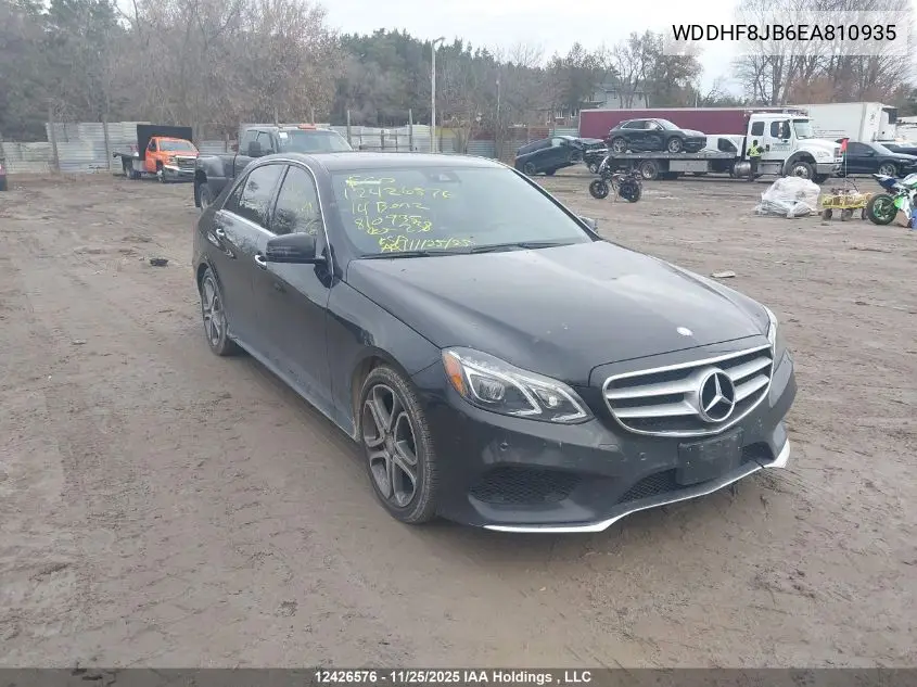 WDDHF8JB6EA810935 2014 Mercedes-Benz E 350 4Matic