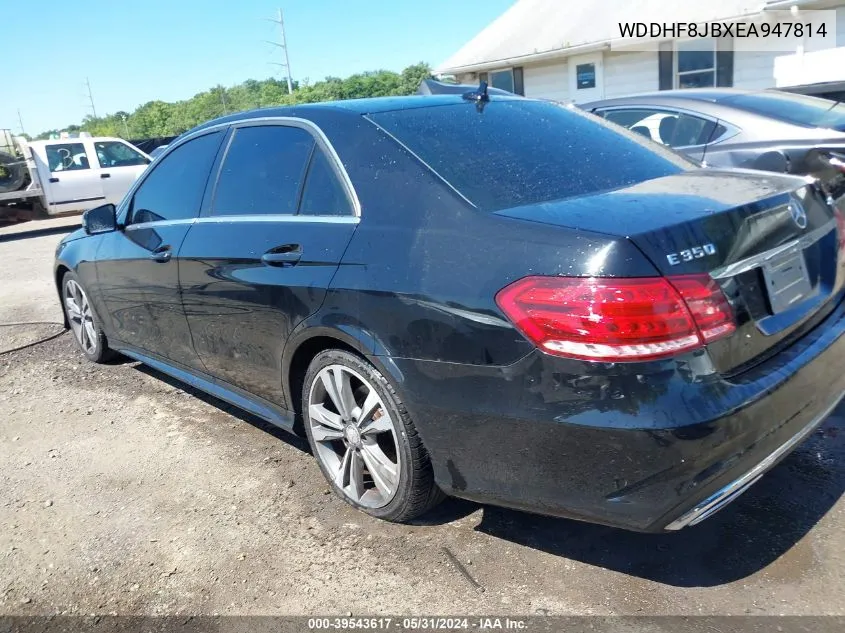 WDDHF8JBXEA947814 2014 Mercedes-Benz E 350 4Matic