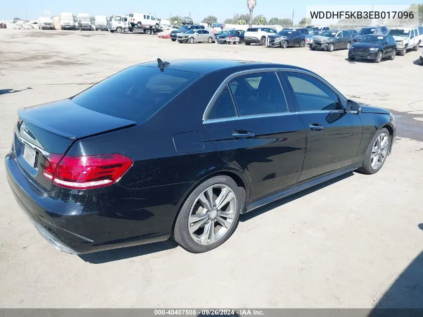 WDDHF5KB3EB017096 2014 Mercedes-Benz E 350