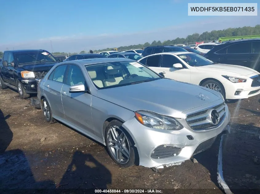 WDDHF5KB5EB071435 2014 Mercedes-Benz E 350 350