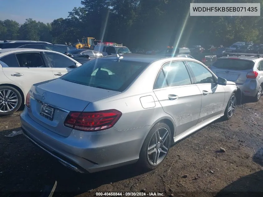 WDDHF5KB5EB071435 2014 Mercedes-Benz E 350 350