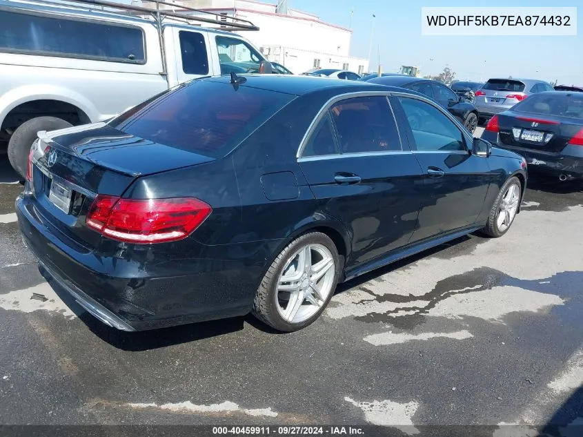 WDDHF5KB7EA874432 2014 Mercedes-Benz E 350