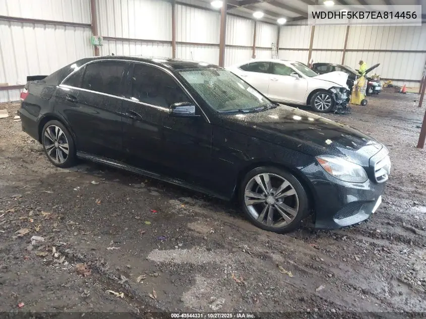 WDDHF5KB7EA814456 2014 Mercedes-Benz E 350