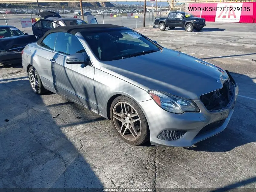 WDDKK5KF7EF279135 2014 Mercedes-Benz E 350