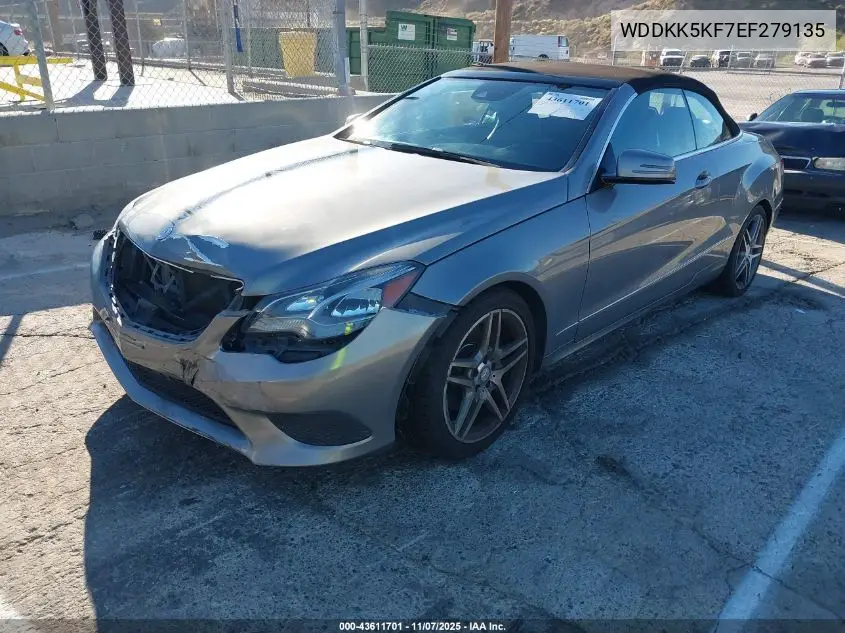 WDDKK5KF7EF279135 2014 Mercedes-Benz E 350