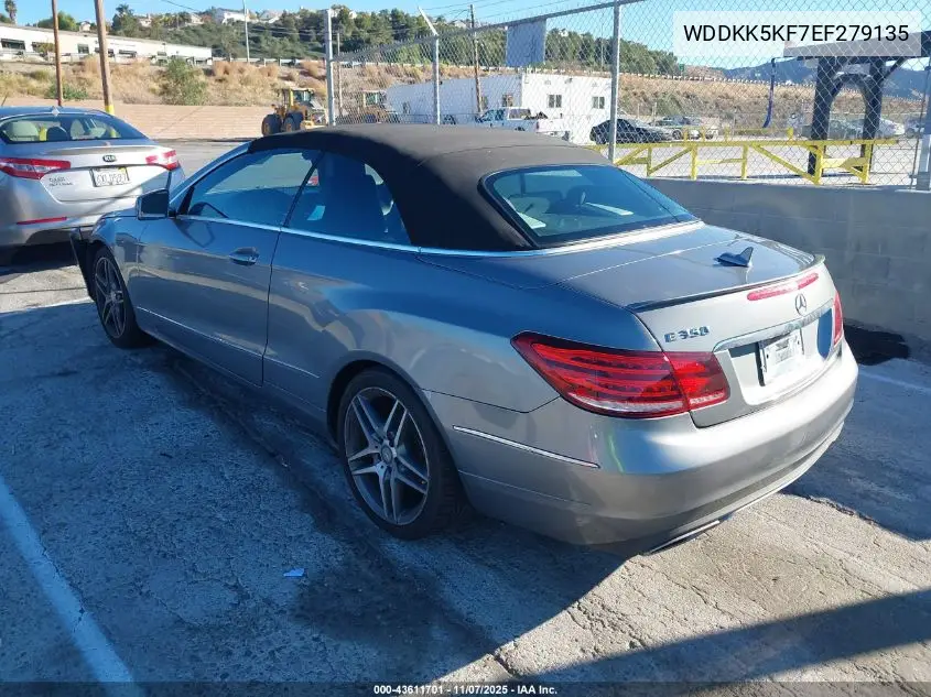WDDKK5KF7EF279135 2014 Mercedes-Benz E 350