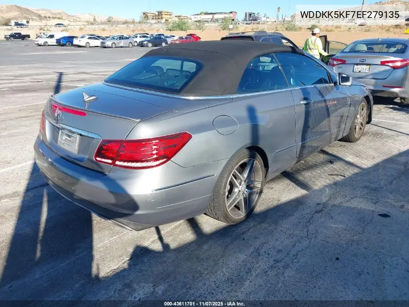 WDDKK5KF7EF279135 2014 Mercedes-Benz E 350