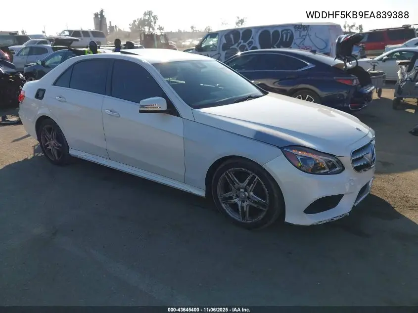 WDDHF5KB9EA839388 2014 Mercedes-Benz E 350