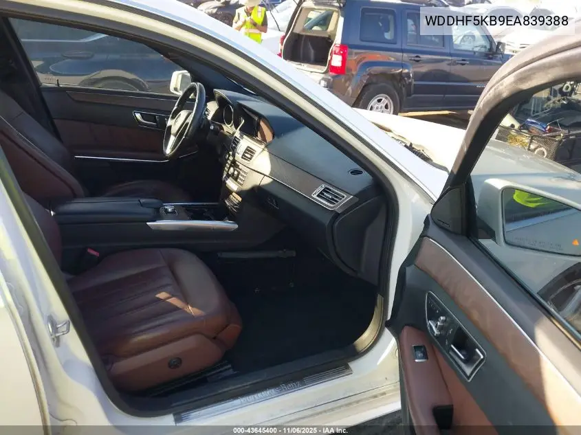WDDHF5KB9EA839388 2014 Mercedes-Benz E 350
