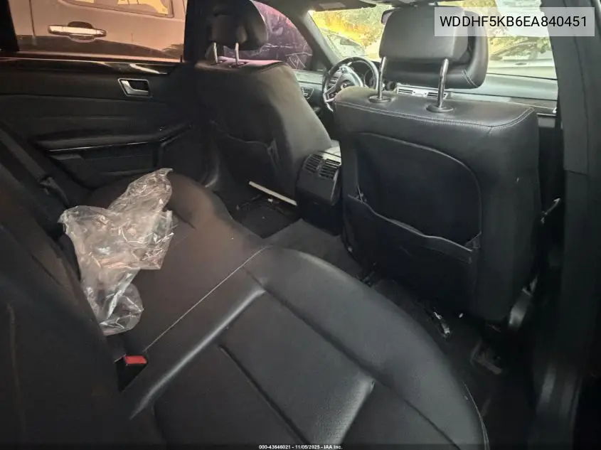 WDDHF5KB6EA840451 2014 Mercedes-Benz E 350