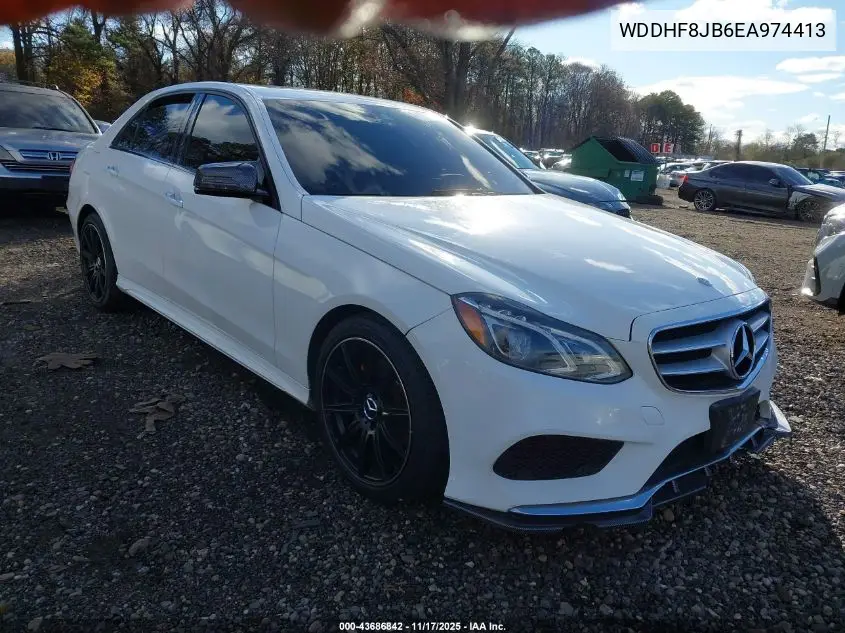 WDDHF8JB6EA974413 2014 Mercedes-Benz E 350 4Matic