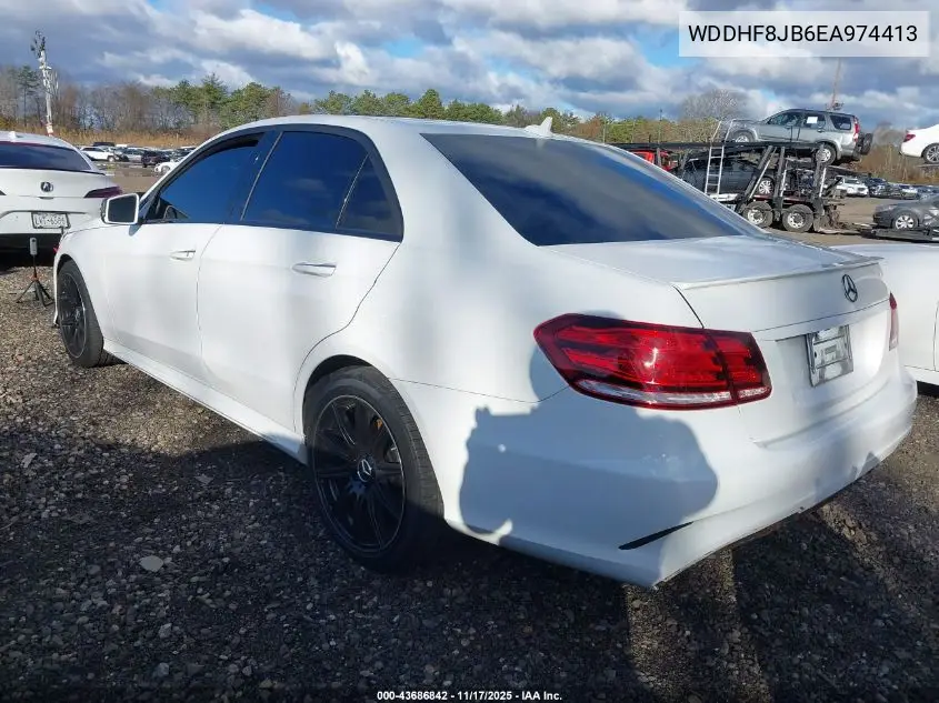 WDDHF8JB6EA974413 2014 Mercedes-Benz E 350 4Matic