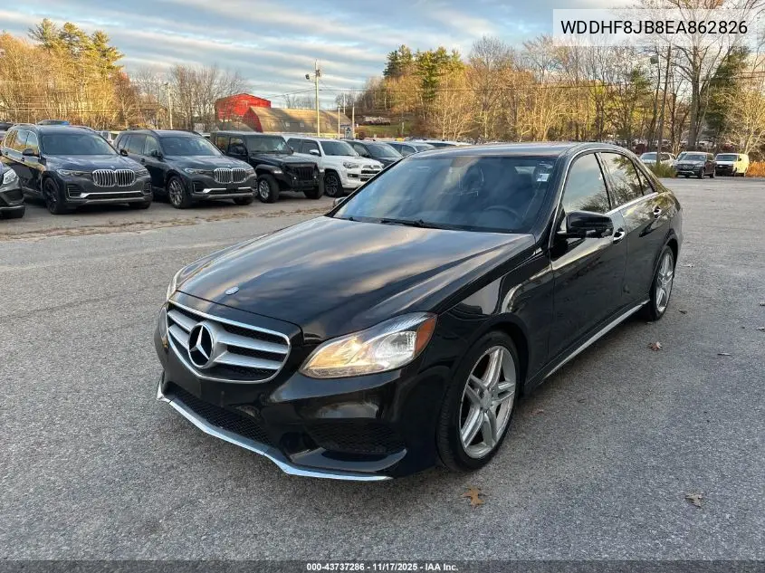 WDDHF8JB8EA862826 2014 Mercedes-Benz E 350 4Matic