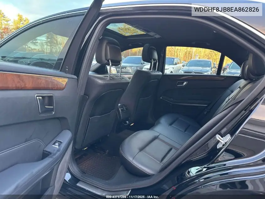 WDDHF8JB8EA862826 2014 Mercedes-Benz E 350 4Matic