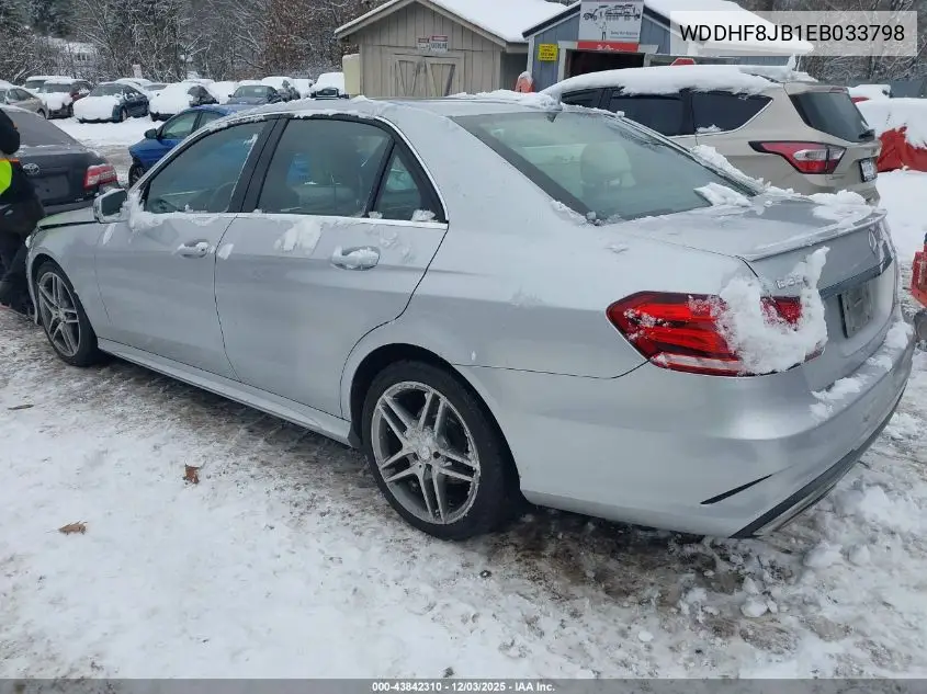 WDDHF8JB1EB033798 2014 Mercedes-Benz E 350 4Matic