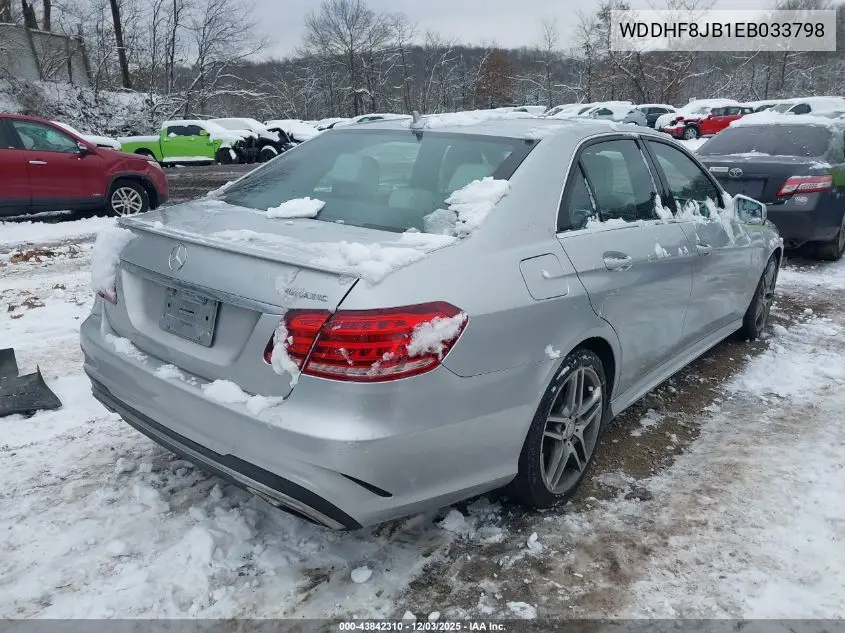 WDDHF8JB1EB033798 2014 Mercedes-Benz E 350 4Matic