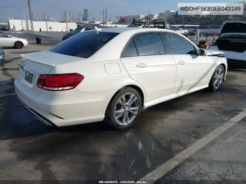 WDDHF5KB0EB043249 2014 Mercedes-Benz E 350