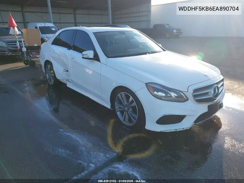 WDDHF5KB6EA890704 2014 Mercedes-Benz E 350