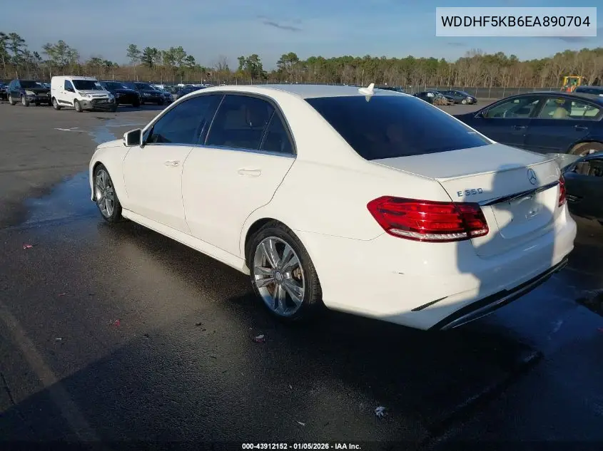 WDDHF5KB6EA890704 2014 Mercedes-Benz E 350