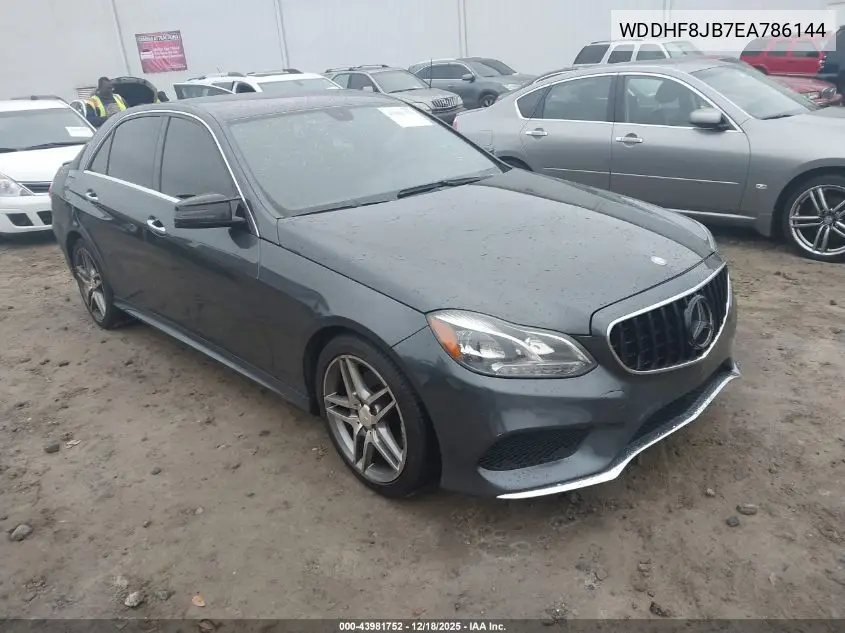WDDHF8JB7EA786144 2014 Mercedes-Benz E 350 4Matic