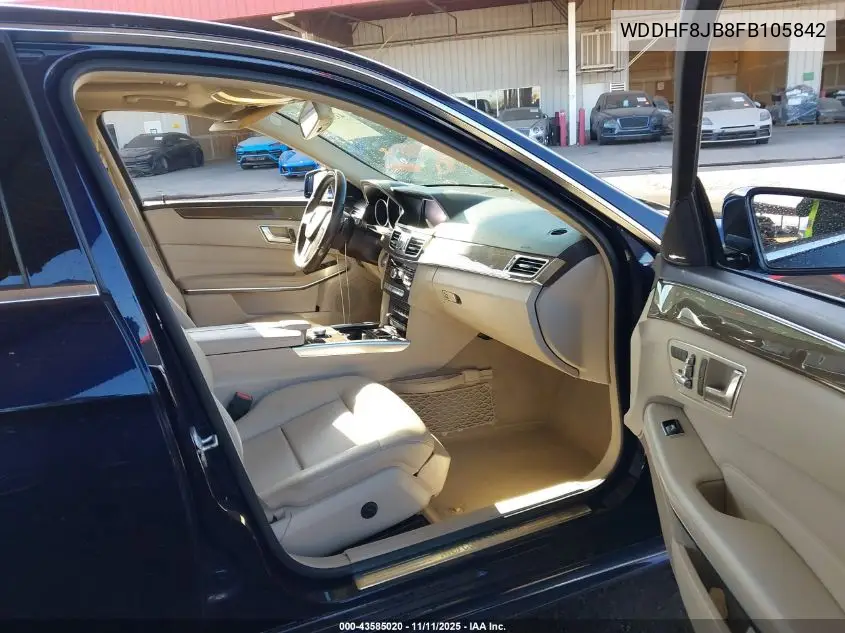 WDDHF8JB8FB105842 2015 Mercedes-Benz E 350 4Matic