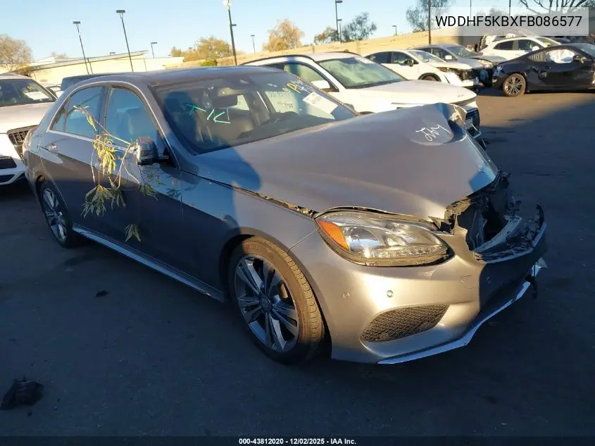 WDDHF5KBXFB086577 2015 Mercedes-Benz E 350