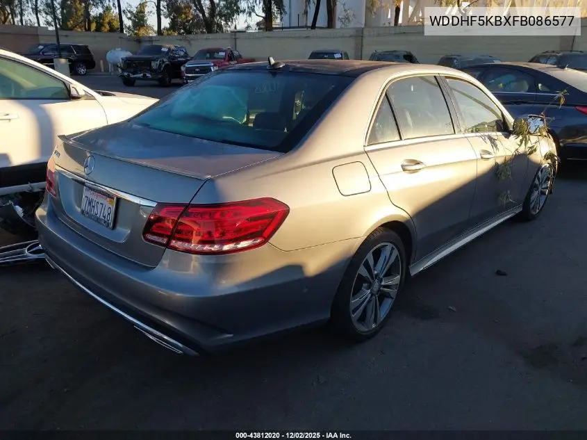 WDDHF5KBXFB086577 2015 Mercedes-Benz E 350