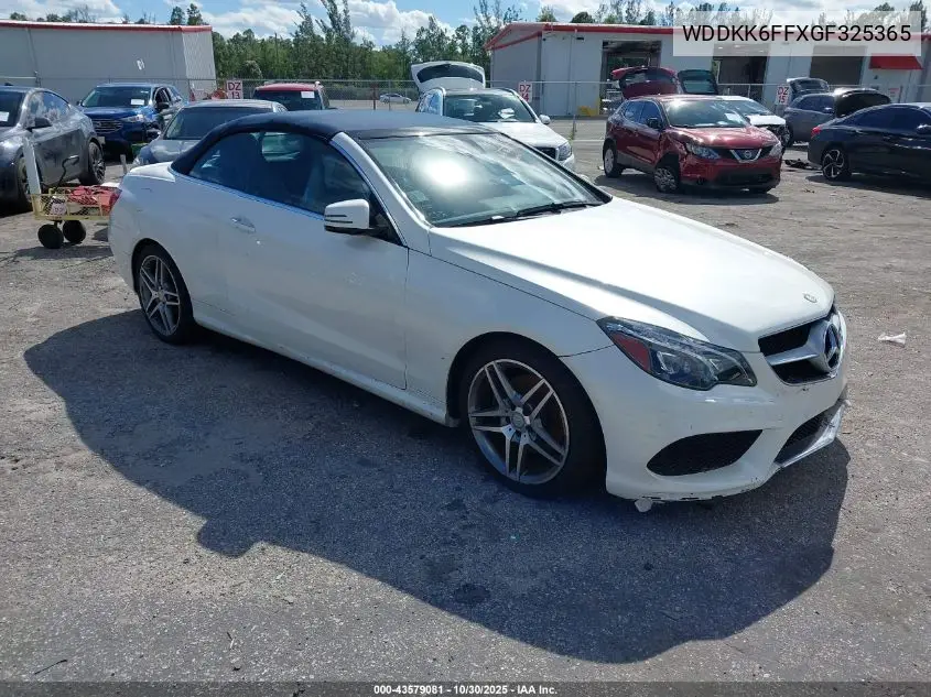 WDDKK6FFXGF325365 2016 Mercedes-Benz E 400