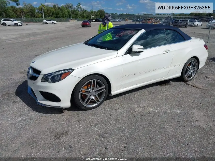 WDDKK6FFXGF325365 2016 Mercedes-Benz E 400