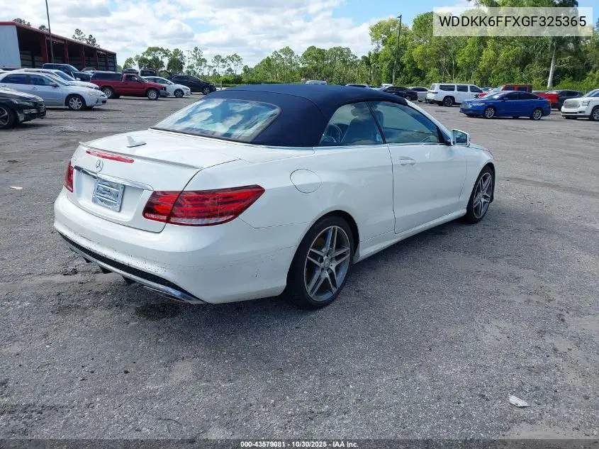 WDDKK6FFXGF325365 2016 Mercedes-Benz E 400