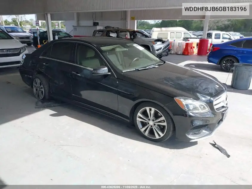 WDDHF8JB6GB183196 2016 Mercedes-Benz E 350 4Matic
