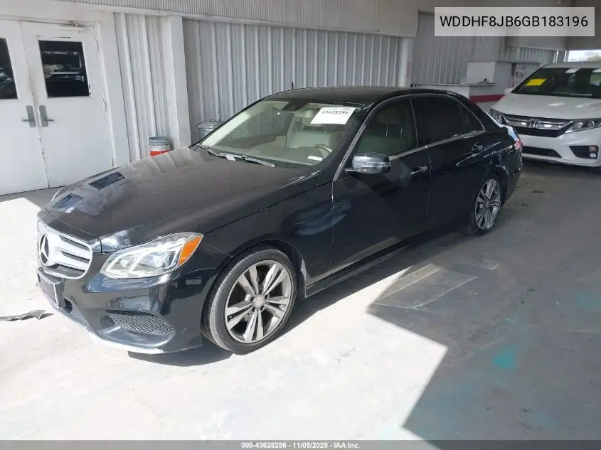 WDDHF8JB6GB183196 2016 Mercedes-Benz E 350 4Matic