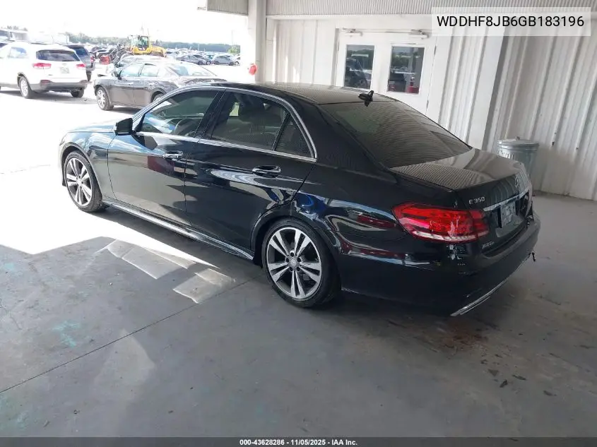 WDDHF8JB6GB183196 2016 Mercedes-Benz E 350 4Matic