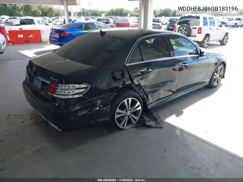 WDDHF8JB6GB183196 2016 Mercedes-Benz E 350 4Matic