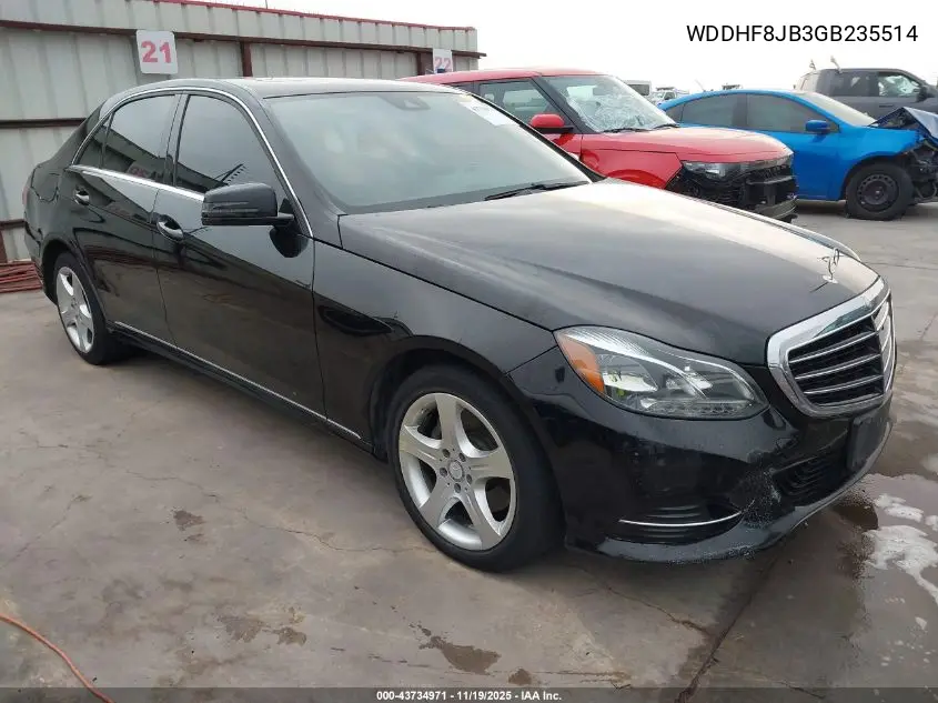 WDDHF8JB3GB235514 2016 Mercedes-Benz E 350 4Matic