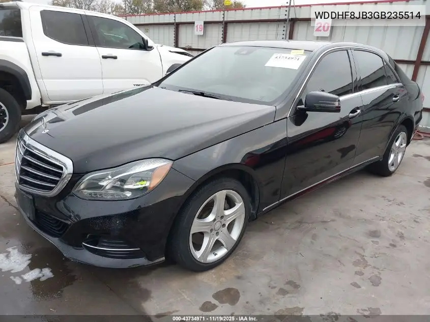 WDDHF8JB3GB235514 2016 Mercedes-Benz E 350 4Matic