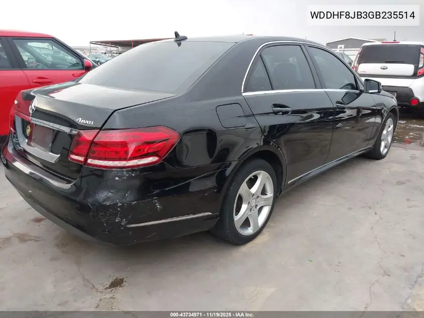 WDDHF8JB3GB235514 2016 Mercedes-Benz E 350 4Matic