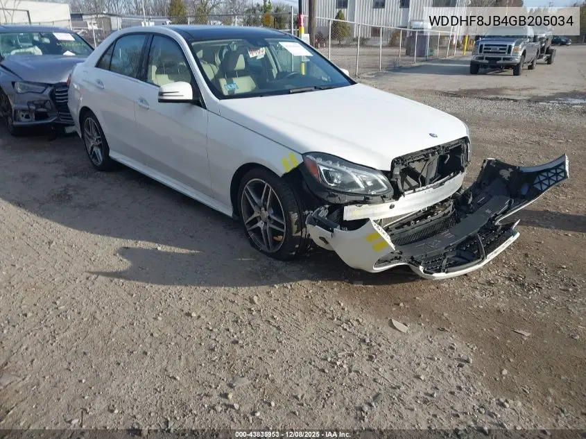 WDDHF8JB4GB205034 2016 Mercedes-Benz E 350 4Matic
