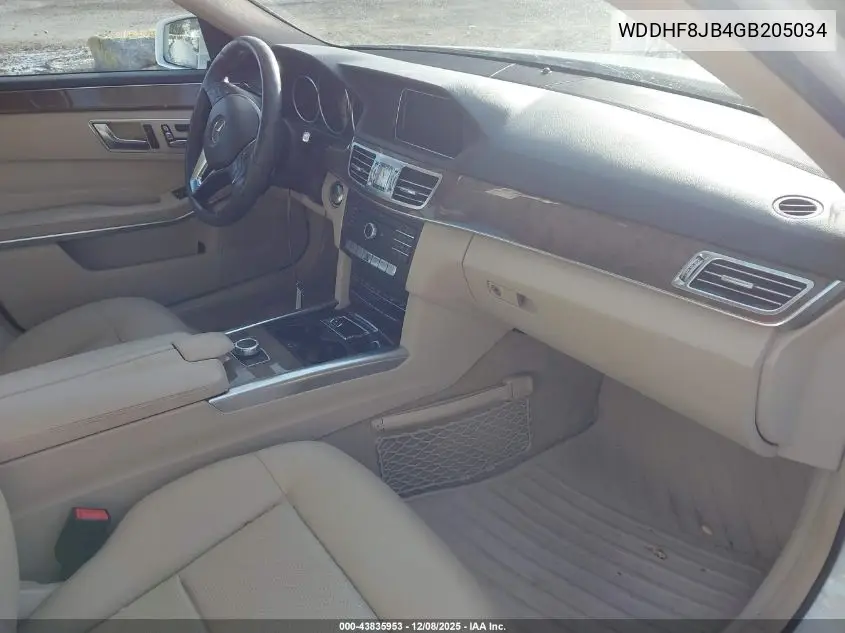 WDDHF8JB4GB205034 2016 Mercedes-Benz E 350 4Matic