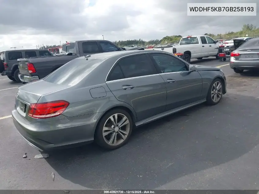 WDDHF5KB7GB258193 2016 Mercedes-Benz E 350