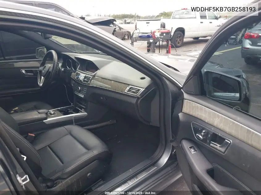 WDDHF5KB7GB258193 2016 Mercedes-Benz E 350