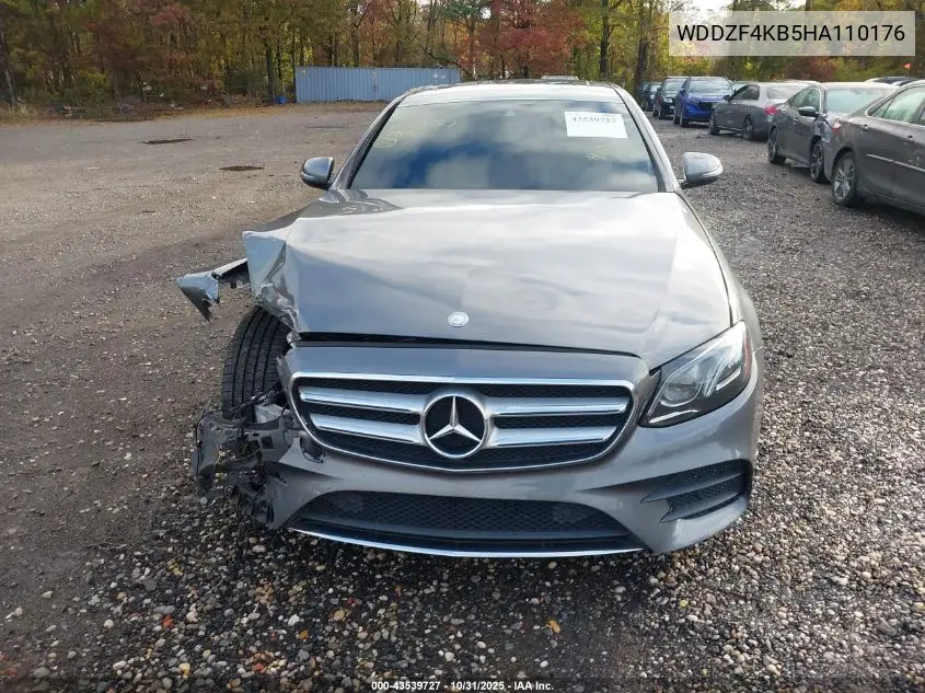 WDDZF4KB5HA110176 2017 Mercedes-Benz E 300 4Matic