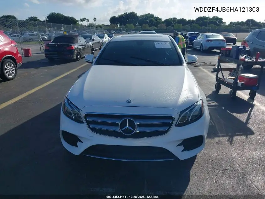 WDDZF4JB6HA121303 2017 Mercedes-Benz E 300