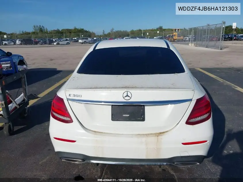 WDDZF4JB6HA121303 2017 Mercedes-Benz E 300