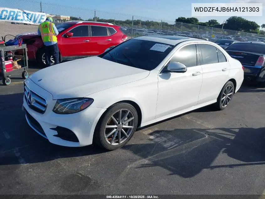 WDDZF4JB6HA121303 2017 Mercedes-Benz E 300