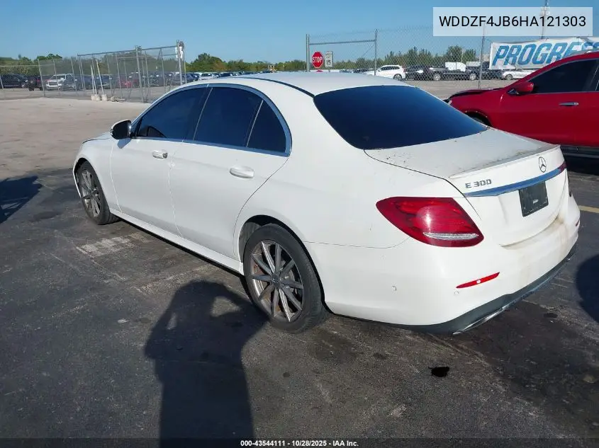 WDDZF4JB6HA121303 2017 Mercedes-Benz E 300