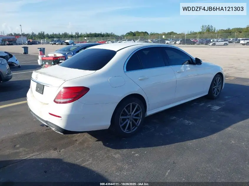 WDDZF4JB6HA121303 2017 Mercedes-Benz E 300