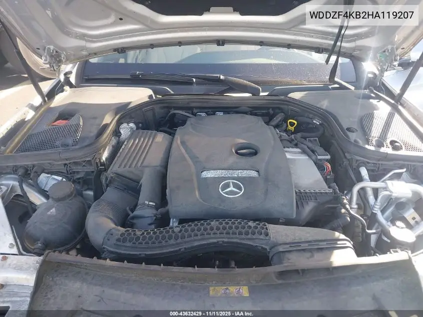 WDDZF4KB2HA119207 2017 Mercedes-Benz E 300 4Matic