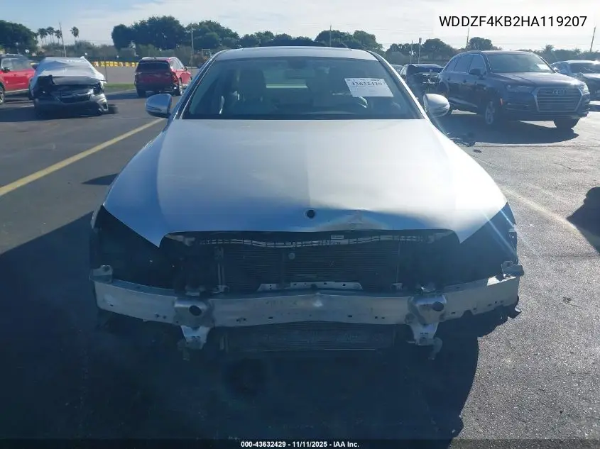 WDDZF4KB2HA119207 2017 Mercedes-Benz E 300 4Matic